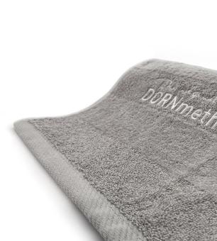 Handtuch mit DORN-Logo Duschtuch 70x140 cm | hellgrau 