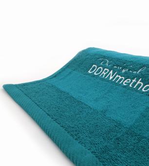 Handtuch mit DORN-Logo Saunatuch 70x200 cm | petrol