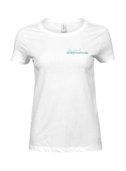 Hochwertiges Damen T-Shirt mit dem "original DORNmethode-Logo" XL | Brust